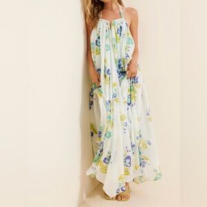 Free People Flora Fabuloso Maxi Dress sz XL